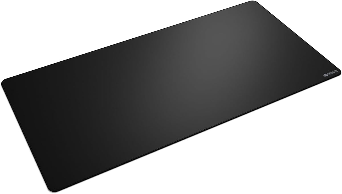 Alfombrilla de ratón para juegos GMP 2 - XXL - Alfombrilla de ratón a prueba de derrames, optimizada para sensores de juegos, superficie equilibrada para velocidad y control, bordes antidesgaste - Alfombrilla de escritorio de 36" x 18" x 0,12-2XL
