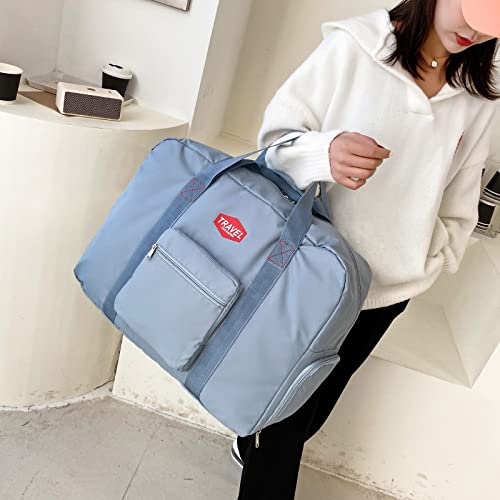 Bolsa de viagem com compartimento para sapatos Bolsa de ginástica para viagem esportiva com zíperes