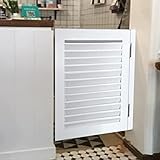 ✅【Puerta abatible de madera duradera】Hecha de material duradero de madera maciza, que es resistente y resistente al desgaste. Pintura a base de agua respetuosa con el medio ambiente, el uso a largo plazo no se deforma ni se agrieta.