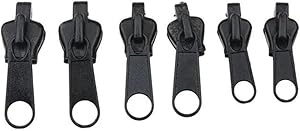 39-teiliges Reißverschluss Reparatur Set - Schieber & Stopper Für Jacken & Taschen