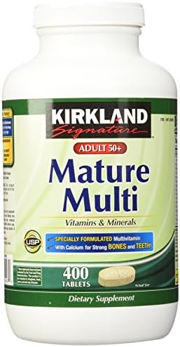 Kirkland Signature Mature Adult Multi Vitamin Tablets - 400 ct