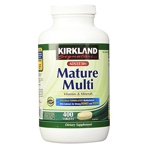 Kirkland Signature Mature Adult Multi Vitamin Tablets - 400 ct