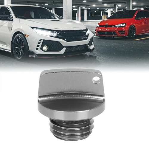 Tapón de aceite de motor M20 x 2.5 gris para rutas seguras en motocicleta 6