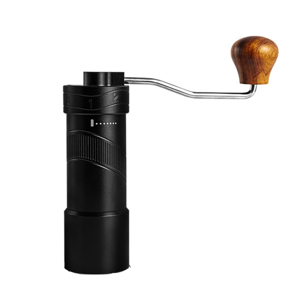 Grinder de café manuel en acier inoxydable avec broyeur conique réglable de précision