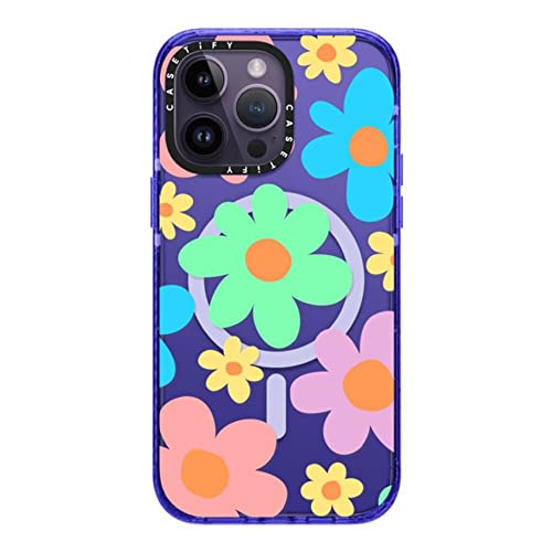 Coque Magsafe iPhone 14 Pro Max antichoc Casetify Peri Purple originale