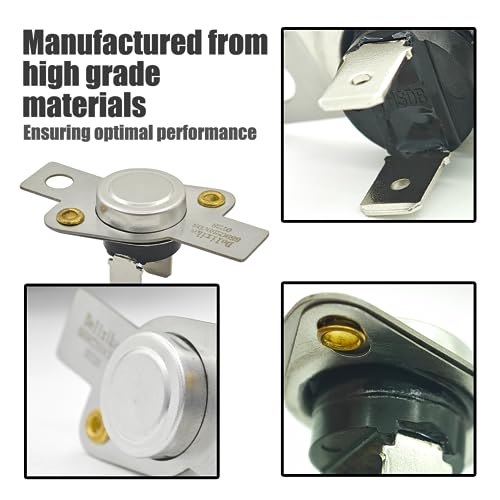 WE4M398 for GE Inlet Control Thermistor Dryer Thermal Fuse Replacement Parts by Delixike - Image 2