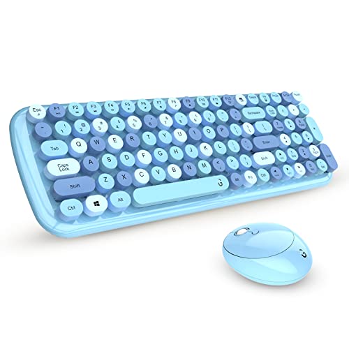 iGear KeyBee Retro Typewriter Inspired 2.4GHz Wireless Keyboard w...