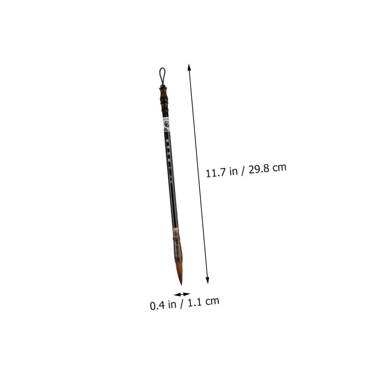 HOODANCOS 3pcs Calligraphy Brush Pen for Students Chinese Wolf Hair Brushes for Writing Painting and Calligraphy Practice Durable Art Stationery for Beginners