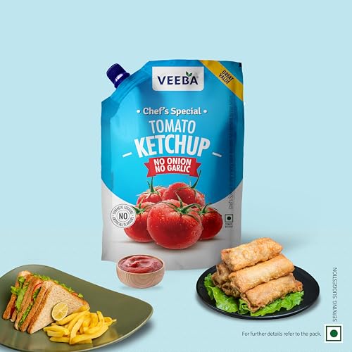 Image of Veeba Chef's Special Tomato Ketchup No Onion No Garlic (900G)