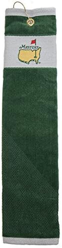 Authentic Masters Tournament Trifold Green Golf Towel