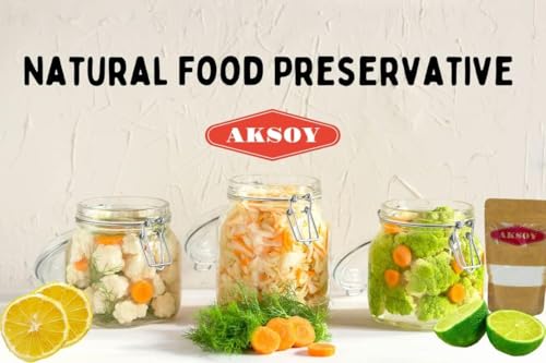 Aksoy Citric Acid Food Grade 2KG Jar || Non-GMO, Anhydrous, Make Your Own BathBomb, No Additives, Sour Drinks, Household Cleaning with Citric Acid Powder - Image 7