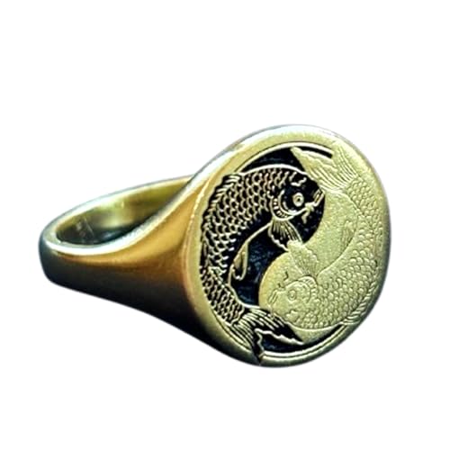 Bague poisson koï argent hypoallergénique qui ne noircit pas
