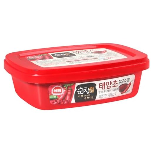 Pasta de Pimenta Coreana Taeyangcho Gochujang SAJO 170g