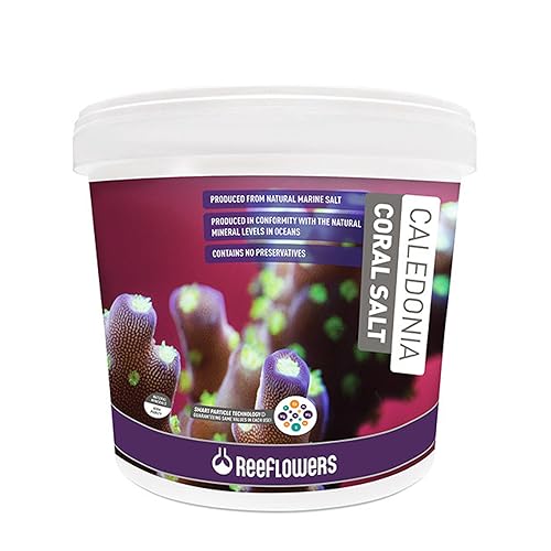 Sal Marinho P/aquário Caledonia Coral Salt 6,5kg Reeflowers