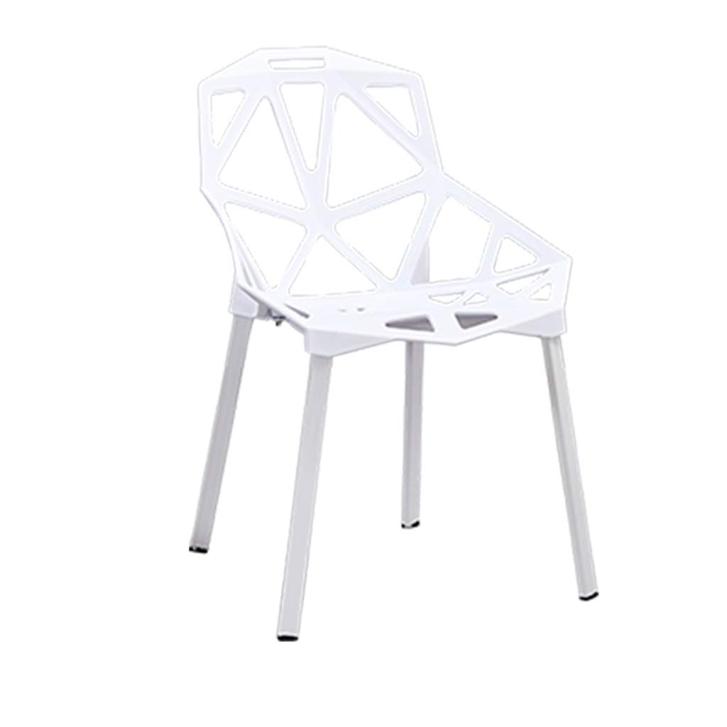 Tabouret de bar gain de place empilable avec dossier pour petit espace