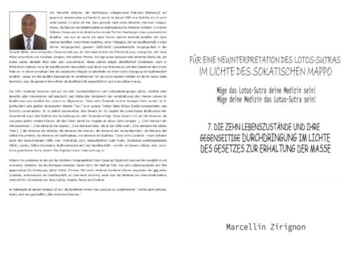 FÜR EINE NEUINTERPRETATION DES LOTUS-SUTRA IM LICHTE DES SOKATISCHEN MAPPO: 7. Die zehn Ausdrucksformen des Lebens und ihre gegenseitige Einbeziehung im Lichte des Gesetzes der Massenerhaltung