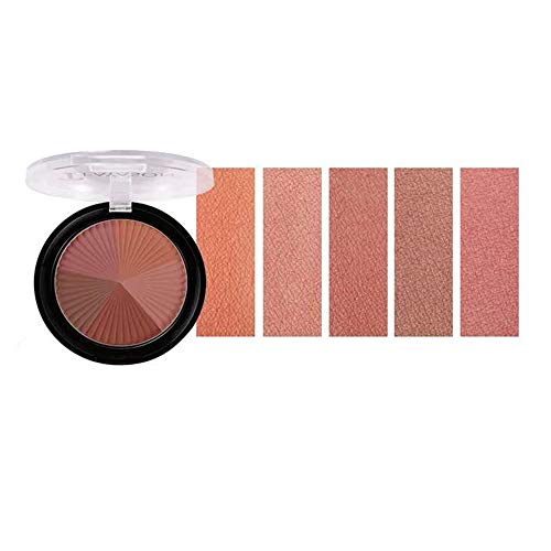 Eyeshadow palette contour contour trim palette pearlescent eyeshadow long lasting eyeshadow long lasting makeup palette (02#5 colors blush)