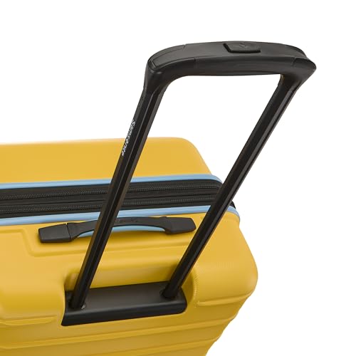 Image of Samsonite Omni 2 Hardside Expandable Luggage with Spinner Wheels, 2-Piece Set (19 /24), Sunflower Yellow