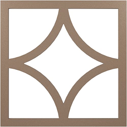 Ekena Millwork CMPP26X26STSCO Statesman Architectural Grade PVC Pierced, Copper Urethane Ceiling Medallions 26"OD x 16 5/8"ID x 3/4"P