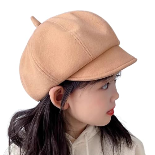 Béret octogonal pour filles : finis les bonnets qui glissent en automne-hiver