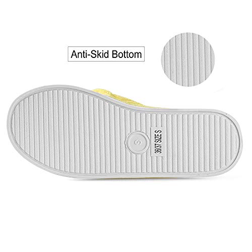 Roxie Spa Flip Flop Slippers for Women, Girls Fuzzy Open Toe Breathable House Slippers4