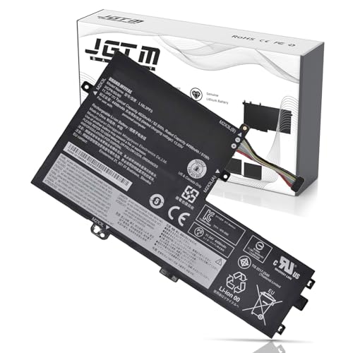 JGTM 52.5Wh L18L3PF3 L18C3PF6 L18L3PF3 L18L3PF2 Laptop Battery Replacement for Lenovo ideapad S340-14IML/14API/14IIL/14IWL C340-15IWL/15IIL S340-15IWL/15API/15IIL Flex-15IWL Serie L18M3PF7 L18C3PF7