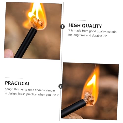 Fire Starter Rope Outdoor Camping Accessory Lightweight Practical Survival Equipment for Hiking – Image 4