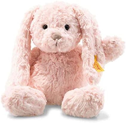 Steiff Tilda Rabbit: Premium Stuffed Animal (Pink, 12"), Soft & Cuddly Plush Toy for Kids