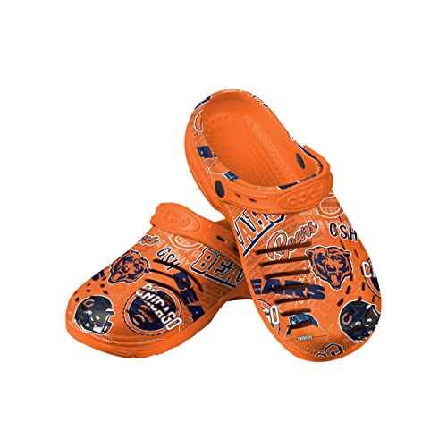Image of FOCO Arizona Cardinals NFL Mens Historic Print Clog with Strap