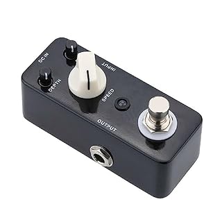 OUSIKA Pédale d’effets de Guitare Tremolo for Guitare électrique Accessoires de Guitare True Bypass Pédale d’effet de Guitare Tuner - Les Beatles, Paul McCartney, John Lennon, RIngo Starr, George Harrison OUSIKA Pédale d'effets de Guitare Tremolo for Guitare électrique Accessoires de Guitare True Bypass Pédale d'effet de Guitare Tuner – Image 3
