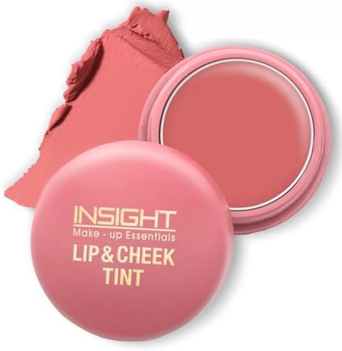 INSIGHT Lip & Cheek Tint - Candy Cane (3 g) | Matte Finish | With Vitamin E | Long-Lasting, Lightweight Multipurpose Tint for Lips & Cheeks | Smooth Application | All Skin Types