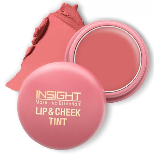 INSIGHT Lip & Cheek Tint - Candy Cane (3 g) | Matte Finish | With Vitamin E | Long-Lasting, Lightweight Multipurpose Tint for Lips & Cheeks | Smooth Application | All Skin Types