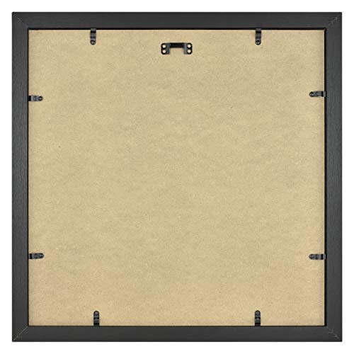 Mcs Studio Gallery Frame, Black Woodgrain, 16 X 16 In Matted To 8 X 8 In , Single #TOP5