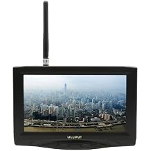 LILLIPUT 7" 329/W FPV Monitor Single 5.8Ghz AV receivers 4 Bands and Total 31 Channels for Fat Shark,DJI 5.8GHz FPV Aerial Flying Wireless Camera with F970+LP-E6 Plate