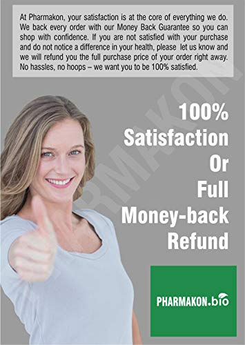 Pharmakon Organic Sprouted Garlic, Bioavailable Soft Capsules, Wholesome, Reduced Odor. (90 Count) #TOP5