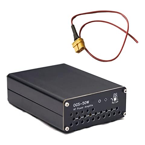 50W Portable High Frequency Power Amplifier Short Radio Power Amplifier for USDX FT-817 Elecraft KX3 QRP FT-818 G90 G90S G1M X5105 Ham AMP Cover