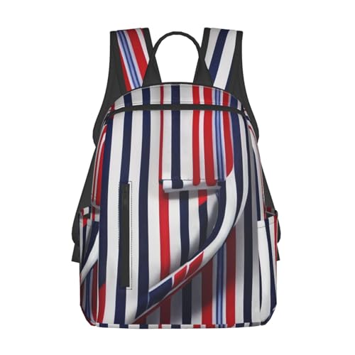 Sac à dos léger à rayures pour soulager vos épaules au travail