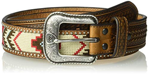 Ariat Men's Arrow Billet Ribbon Center Belt, Multi/Color, 38 #TOP8