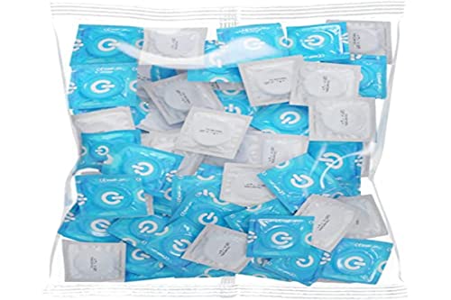 ON) Condones Clinic - sin lubricante I 52 mm de ancho I Paquete d...