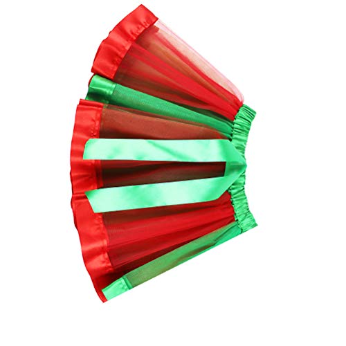 Amosfun Vestido de Dia de São Patrício Adorável, Saia de tule para crianças, meninas e bebês (Compri