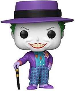 Funko POP! Heroes: Batman 1989 - The Joker With Hat and Cane - 1 in 6 Chance Of Receiving A Rare CHASE variant - Funko POP! 47709