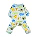 Fitwarm® Cute Lion Dog Pajamas Dog Jumpsuit Dog Clothes Soft Dog Shirt, Large