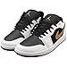 Jordan Men's 1 Low White/Metallic Gold-Black (553558 172) - 12