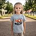 Toddler Halloween Shirt Baby Kid Monster Truck Pumpkin Tees for Boys Girls Ghost Spooky Season Tops Clothes 5T