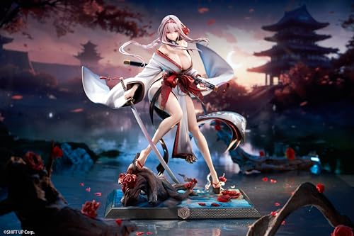 Hobby sakura(ホビーサクラ) 勝利の女神:NIKKE 紅蓮:ブラックシャドウ ロンギングフラワー 1/4スケール 約450mm PVC&ABS製 塗装済み完成品フィギュア
