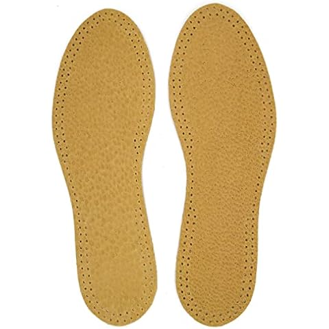 Leather Shoe Insoles Self-Adhesive Comfort Thin Leather Shoe Inserts Cover