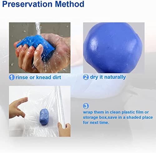 Wildauto Car Detailing Clay Bar 2Pcs 100G Auto Magic Clay Bar Cleaner For Car Wash #TOP5