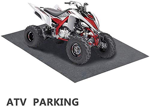 Garage Floor/Oil Spill Mat/Maintenance Mat/Welping Box Liner (48"x 84"), Absorbent/Reusable/Washable/Waterproof/Cuttable â€“ Spill Pad Contains Liquids, Protect Garage Floor/Welping Box Surface