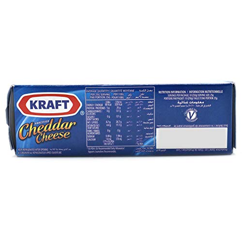 Kraft Processed Cheddar Cheese - 250g