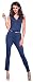 Produktbild Lemoniade eleganter Jumpsuit in verschiedenen Varianten und Farben (XL (40/42), Modell 1 Navy)